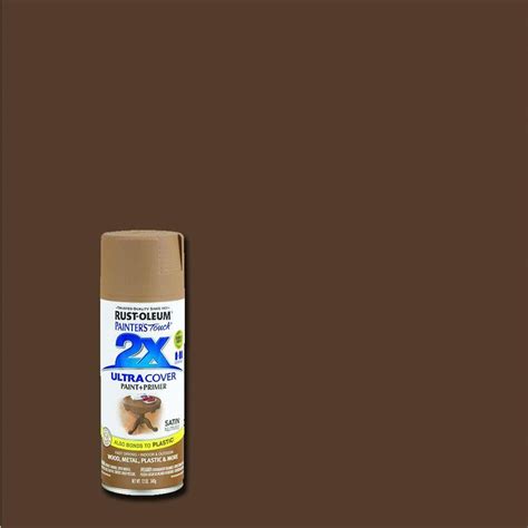 Rust Oleum Painters Touch 2x 12 Oz Satin Nutmeg General Purpose Spray