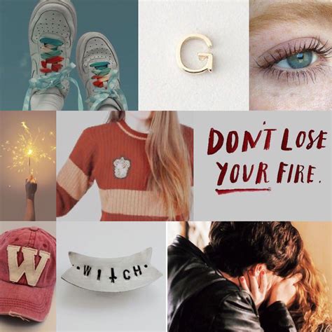 Ginny Weasley Mood Board Ginny Weasley Mood Board Dont Lose Yourself