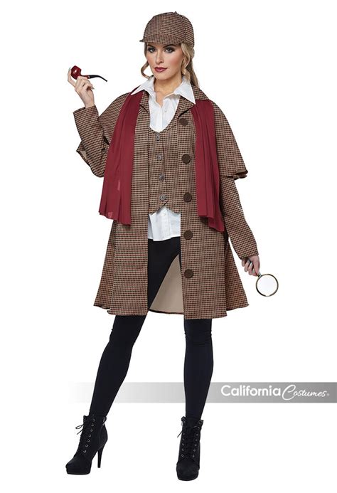 Lady Sherlock Adult California Costumes