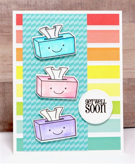 Check spelling or type a new query. Get Well Soon Card Get Well Card Cute Get Well Card Tissue | Etsy | Diy cards get well, Get well ...