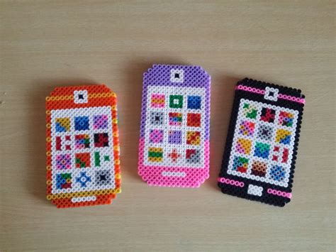 18 How To Make A Perler Bead Phone Pictures Bead Pattern Free