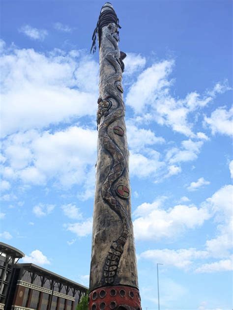 Sacred Poles By Jane Semple Umsted Located In Durant Ok At The