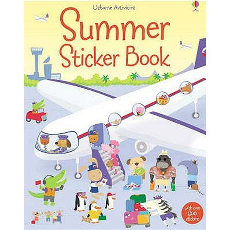 Usborne Sticker Books Summer Sticker Book Paperback