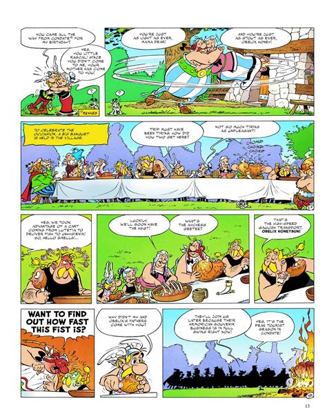 New Preview Pages Asterix Omnibus 11 Is Out Feb 20 From Papercutz