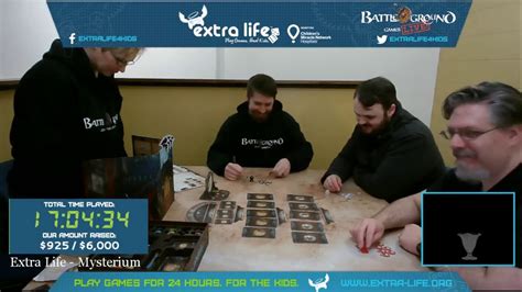 2019 Extra Life Marathon Part 4 Mysterium Youtube