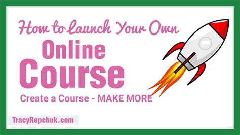 How To Launch Your Own Online Course Youtube