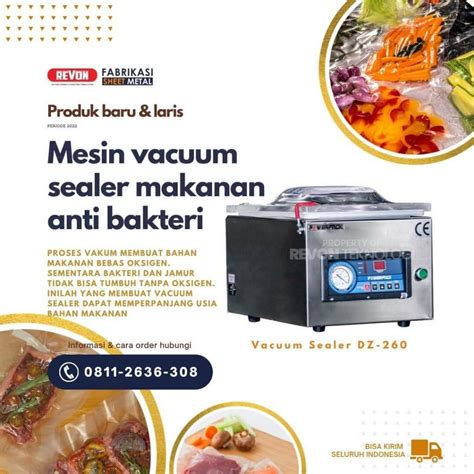 Mesin Vacuum Sealer Makanan Kering Basah Di Semarang Revon