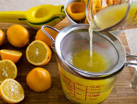 Meyer Lemon Syrup For Lemonade The Joy Of An Empty Pot