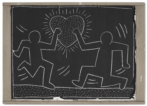 Keith Haring 1958 1990 Untitled Subway Drawing Christies
