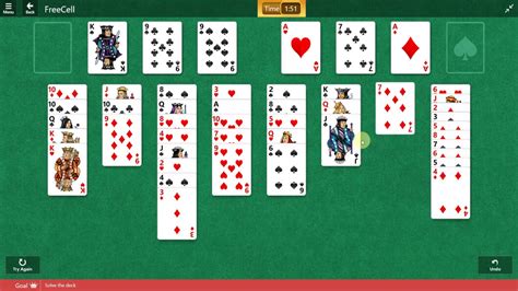 Microsoft Solitaire Collection Freecell April 13 2017 Youtube