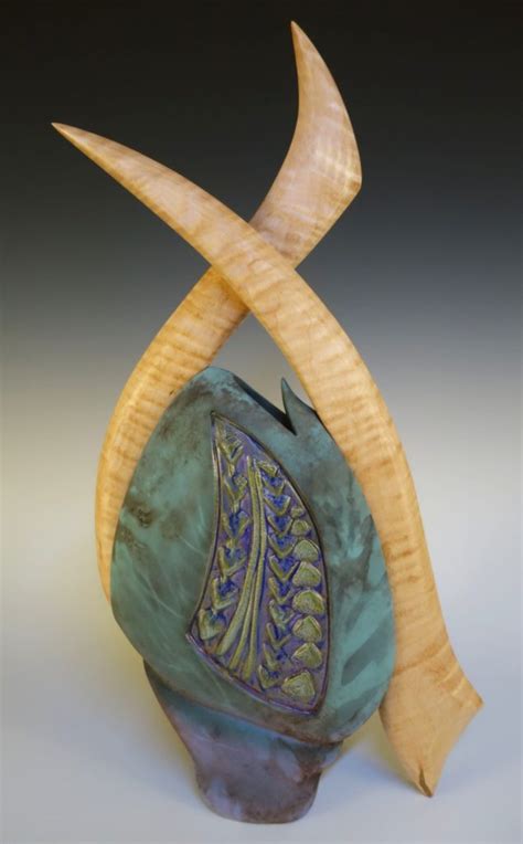 Vessels With Sculpted Wood Jan Jacque