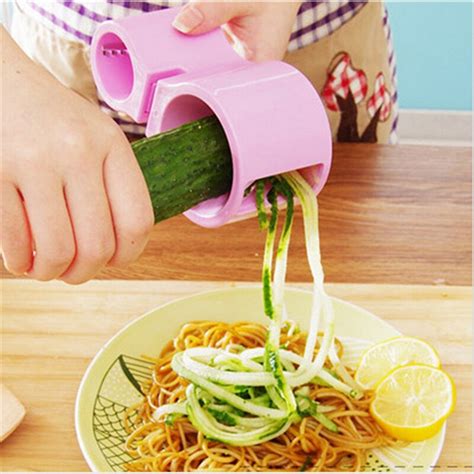 Multifunction Vegetable Spiral Cutter Dual Use Knife Sharpener Carrot