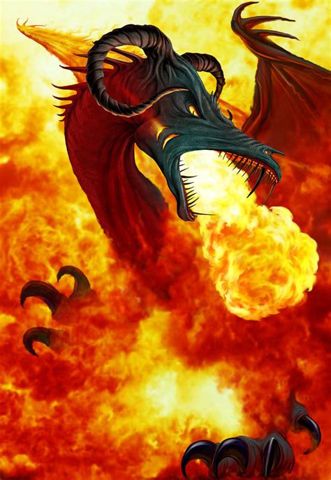 Fire Dragon — Garry Walton Illustrator