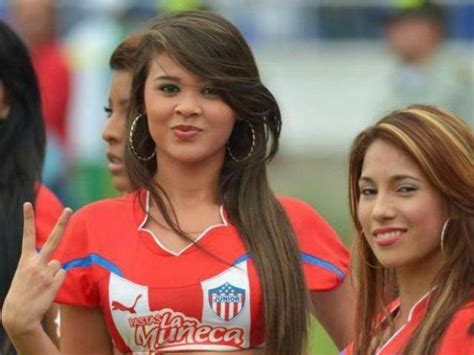 Las Porristas Mas Hermosas Del Futbol Colombiano Porristas Del Junior