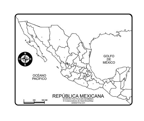 Álbumes Foto Mapa De La Republica Mexicana Sin Nombres Y Sin Division Politica Mirada Tensa