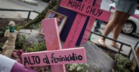 Según Informe En México Fueron Asesinadas 10 Mujeres Cada Día