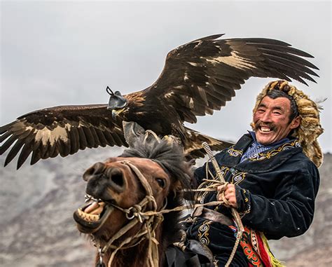 Moments From The Golden Eagle Festival In Mongolia