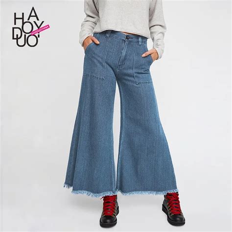 Haoduoyi Spring Autumn Western Style Fashion Pockets Solid Color Sml Xl