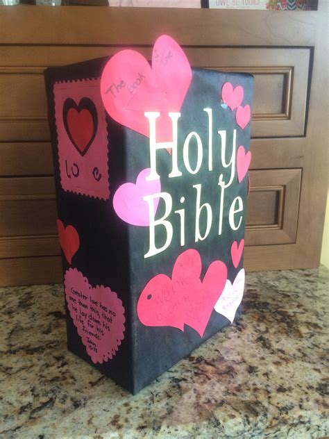 Christian Valentines Box Idea For A Preschooler My Daughter And I
