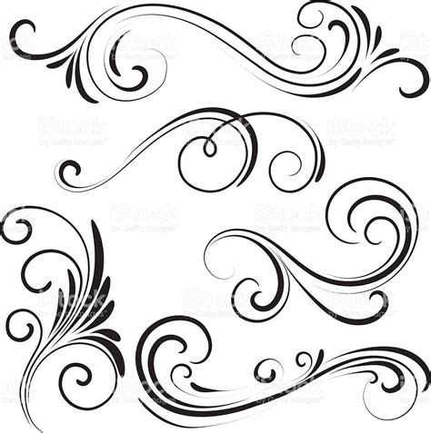Fancy Swirl Vector At Collection Of Fancy Swirl