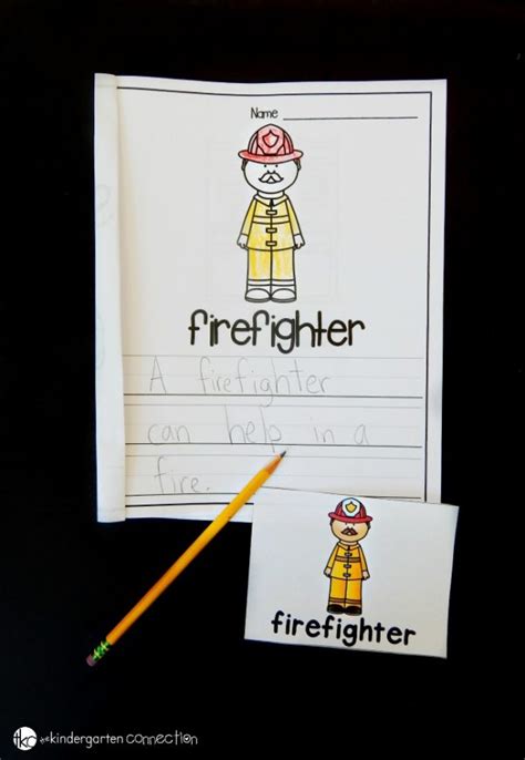 Fire Safety Writing Centers The Kindergarten Connection