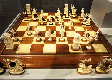 World Chess Hall Of Fame And Museum St Louis Mo Chess Set 1