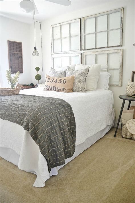 The elegant leather bed frame without headboard is ideal for your bedroom. 5 Ways to Decorate Above Your Bed Without a Headboard ...