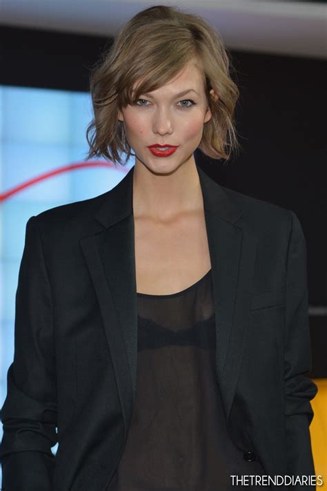 karlie kloss at the mercedes benz star lounge during mercedes benz fashion week fall 2013 at