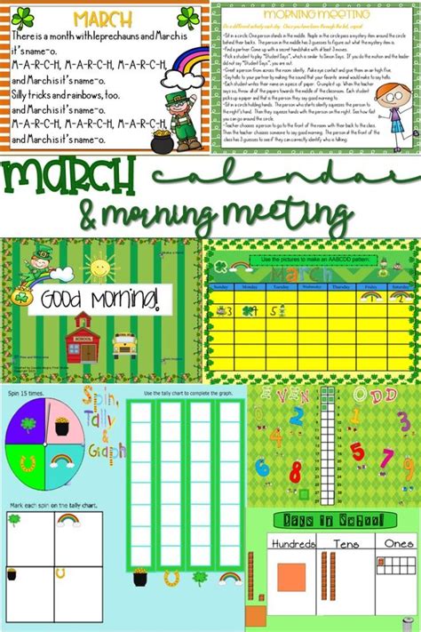 This 23 Page Smartboard Calendar Morning Meeting Is All Youll Need To