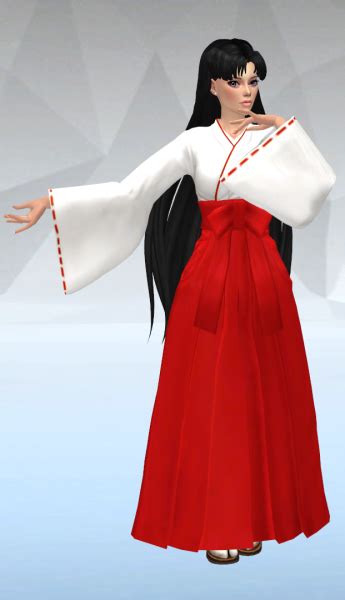 Rei Miko Outfit Sims 4 Dresses Sims 4 Mods Clothes Sims 4 Clothing