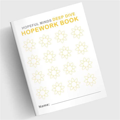 Hopeful Minds Deep Dive Hopework Book English Version Hopeful Minds