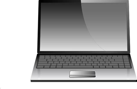 Computer Laptop Or Notebook Clip Art At Vector Clip Art