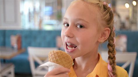 Girl Licking Ice Cream Telegraph