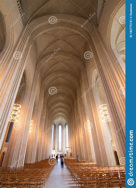 The Interior Of Expressionist Grundtvig S Church Grundtvigs Kirke In