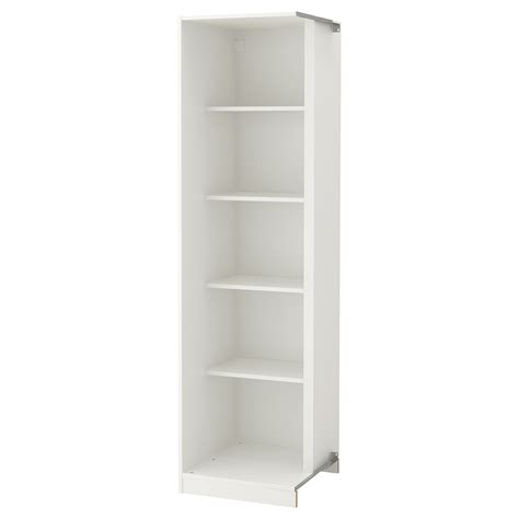 Browse our wide range with many different styles, sizes with or without drawers and doors. PAX white, Add-on corner unit with 4 shelves, 53x58x201 cm ...