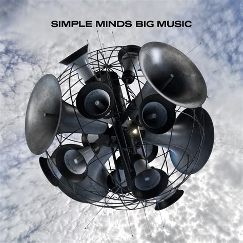Simple black and white sketched and inked. Simple Minds announce new album 'Big Music' - Classic Pop ...