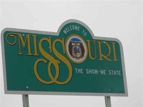 Missouri Welcome Sign Lived In Tallapoosa Cape Girardeau Campbell