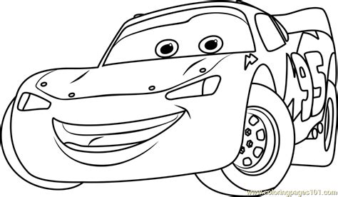 Download and print these lightning mcqueen printable coloring pages for free. Lightning McQueen from Cars 3 Coloring Page - Free Cars 3 ...