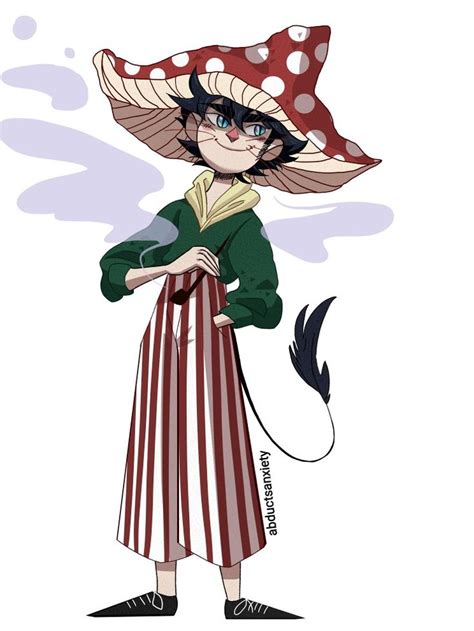 Okay But Consider This Mushroom Hats Character Design Inspiration