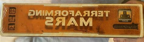 Terraforming Mars Board Game New Factory Sealed Stronghold