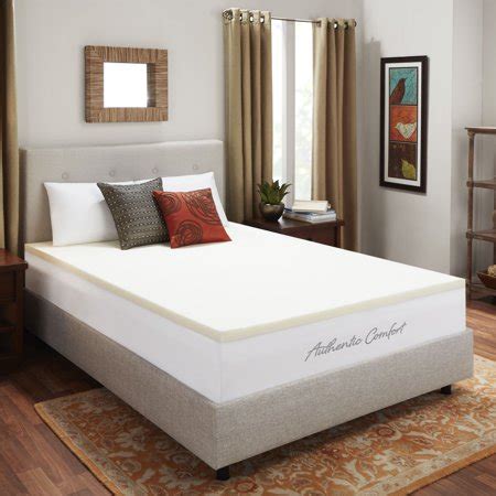 Memory foam mattress topper infused with graphite. 1.5-Inch Breathable Memory Foam Mattress Topper - Walmart.com