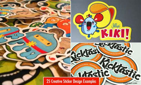 Daily Inspiration 25 Creative Sticker Design Examples For Your