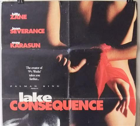 Lake Consequence Joan Severance Original Movie 39x27 Lebanese Pos