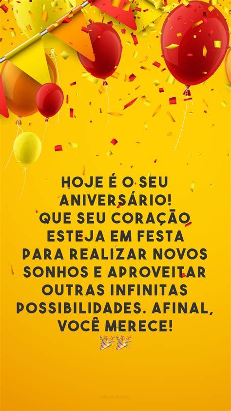 Texto De Meu Aniversario