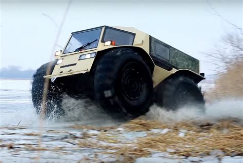 Video Sherpa Atv Un Engin Tout Terrain Russe