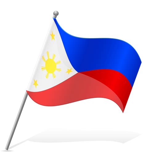 Bandera De Filipinas Ilustraci N Vectorial Vector En Vecteezy