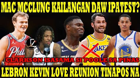 Official Lebron KEVIN LOVE REUNION TAPOS Na McCLUNG IPAPA D TEST