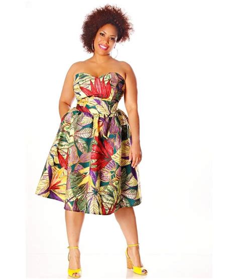 plus size designer jibri unveils a colorful and tropical spring collection stylish curves