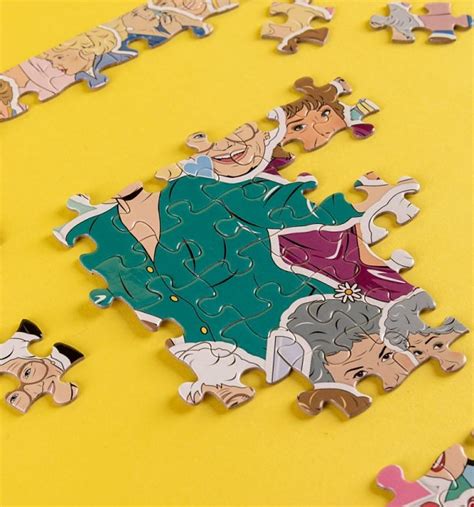 Choose the puzzle you want to complete and the amount and shape of the pieces. The Golden Girls: 500 Piece Jigsaw Puzzle