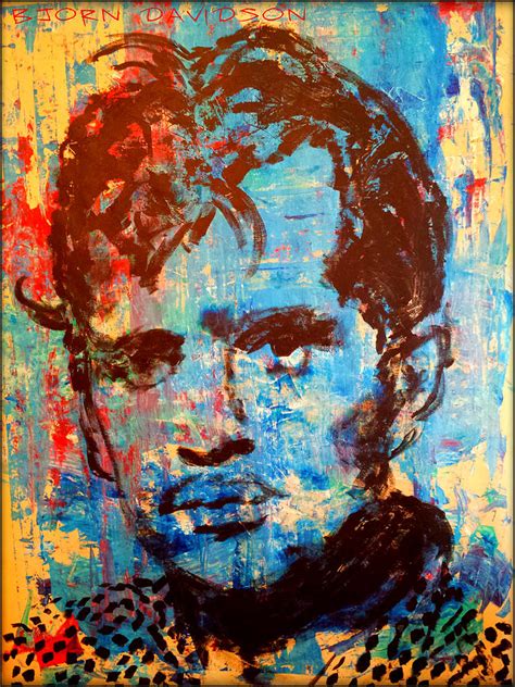 Jack Kerouac Painting